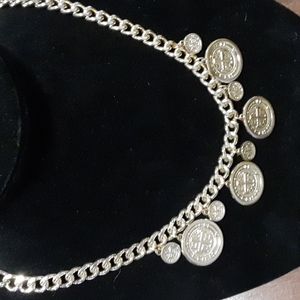 Vintage Necklace with designer coins